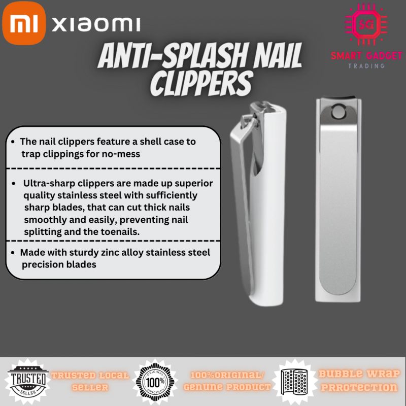 Xiaomi Mijia Anti-Splash Nail Clipper – Smart Gadget Trading