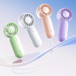 Alternative view of REMAX RS-SF08 Mini Pocket Fan Portable Handheld Fan USB Rechargeable Fan for Travel / Outdoor Use