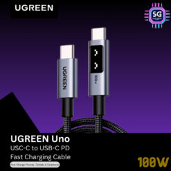 UGREEN UNO USB-C TO USB-C PD FAST CHARGING CABLE 100W 1M