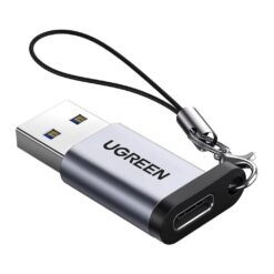 Alternative view of UGREEN USB-A to USB-C Adapter USB-A 3.0 Male to USB 3.1 Type-C Female Connector Adapter 5Gbps Speed (UG-US276-50533)