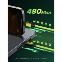 Alternative view of UGREEN Genshin Impact Edition USB C to C Cable 100W PD Fast Charging 5A [1M]