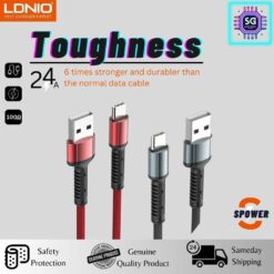 LDNIO TOUGHNESS 24A NORMAL DATA CABLE