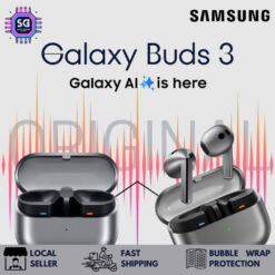 SAMSUNG Galaxy Buds3, AI Translator Wireless Bluetooth Earbuds