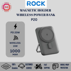 ROCK P20 MAGNETIC HOLDER WIRELESS POWER BANK
