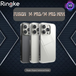 RINGKE FUSION MATTE Anti-Fingerprint Compatible iPhone 14 Pro / 14 Pro Max Translucent Hard Frost Back Shockproof Bumper
