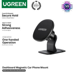 UGREEN Car Phone Holder Magnetic Mobile Holder for Car Dashboard Adhesive Car
