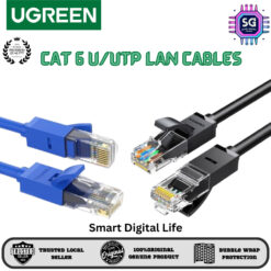 UGREEN CAT 6 U/UTP LAN BLUE/BLACK CABLES
