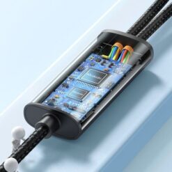Alternative view of Mcdodo 2 in 1 Fast Charging Cable Type-C To iP & Type-C