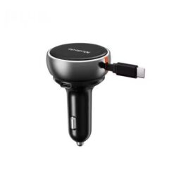 Alternative view of Mcdodo FreeGo 80W Car Charger With Built-in Retractable Cable