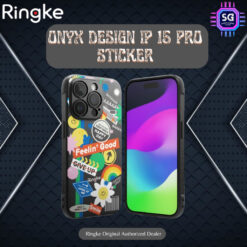 Ringke Onyx Design Compatible iP 15 Pro Rugged Shockproof Dirt Resistant TPU No