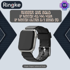Ringke Rubber One Bold Band Design for A--pple Watch 49mm /45mm/44mm/42mm | The Optimized Fit, Comfy
