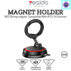 Yesido Magnet Holder N52 Strong Magnet, Compatible With iP12-16 Device [C219]