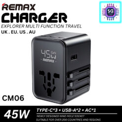 Remax Adapter Charger 45W CM06