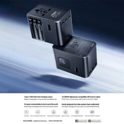 Alternative view of Remax Adapter Charger 45W CM06