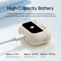 Alternative view of ROCK A5 Pro Smart Touch Screen ANC TWS Bluetooth Earphones