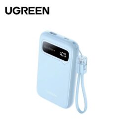 Alternative view of UGREEN Power Bank 10000mAh PD 22.5W 20W Fast Charging Powerbank Built in Dual-Cable Portable