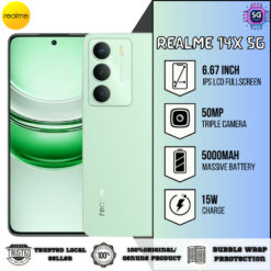 Realme 14X 5G -18GB(10+8)RAM + 128GB ROM l Dimensity 6300 5G l 120Hz [Green]