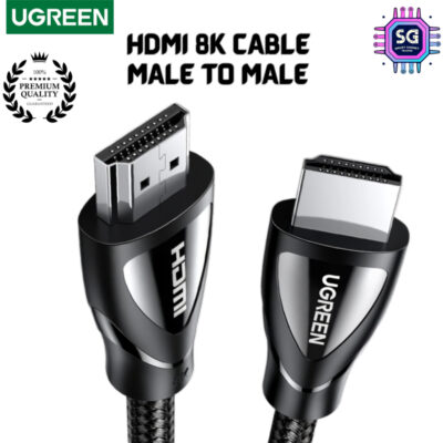 UGREEN HDMI To HDMI 2.1 Cable 8K 60Hz 4K 120Hz 48Gbps HDR Dolby Vision eARC Dolby Atmos Laptop