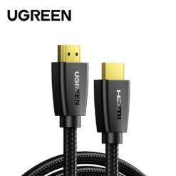 Alternative view of UGREEN HDMI 4K CABLE MALE TO MALE NYLON BRAID BLACK