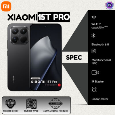 Xiaomi 15T PRO [12GB+512GB] BLACK