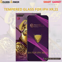 OG Golden Armor Tempered Glass Full Coverage Tempered Film Anti Static for iPH XR,11