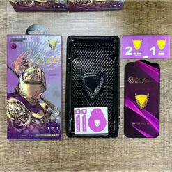 Alternative view of OG Golden Armor Tempered Glass Full Coverage Tempered Film Anti Static for iPH XR,11