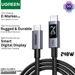UGREEN USB-C TO USB-C PD FAST CHARGING CABLE 240W