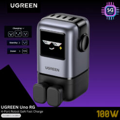 UGREEN UNO RG 4-PORT ROBOT GAN FAST CHARGER 100W