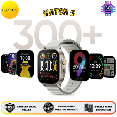 Realme RMW2501 SmartWatch Watch 5 Titanium Black