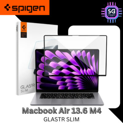 Spigen Tempered Glass Screen Protector [Glas.tR Slim] Designed for Macbook Air 13 inch M4