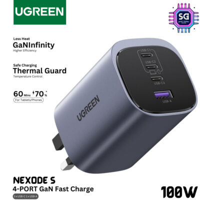 UGREEN NEXODE S 4-PORT GAN FAST CHARGER 100W