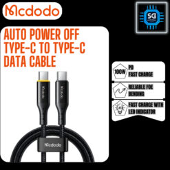 Mcdodo Auto Power Off Type-C to Type-C Data Cable CA-346