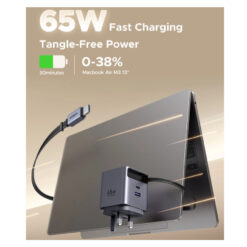 Alternative view of UGREEN NEXODE PRO GAN FAST CHARGE WITH RETRACTABLE CABLE 65W