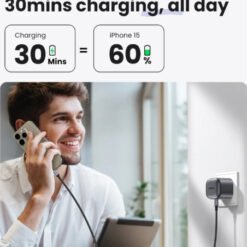 Alternative view of UGREEN NEXODE 30W GaN Fast Charger USB-C for All Device Enhanced Efficiency